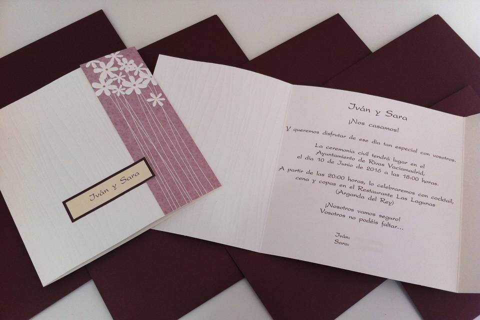 Invitaciones de boda