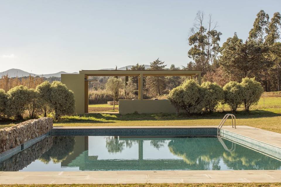 Zona de la piscina