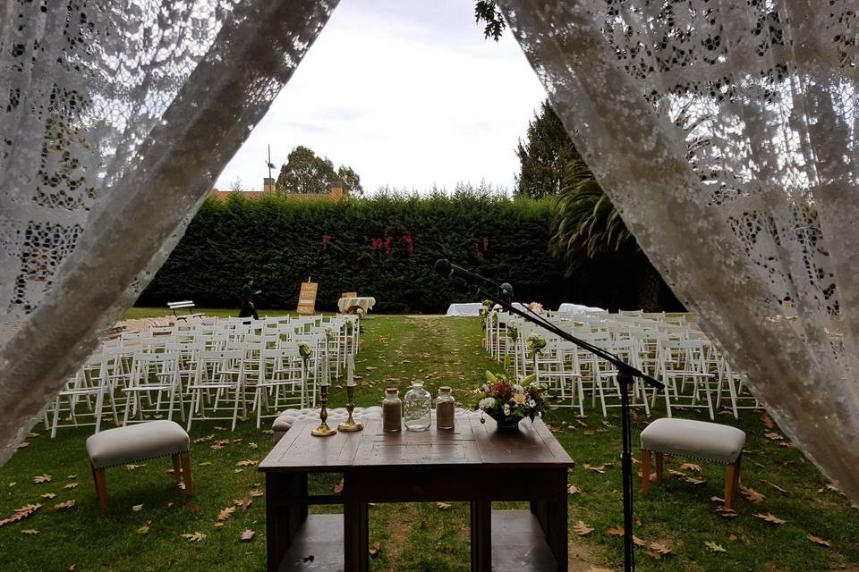 Altar de ceremonia