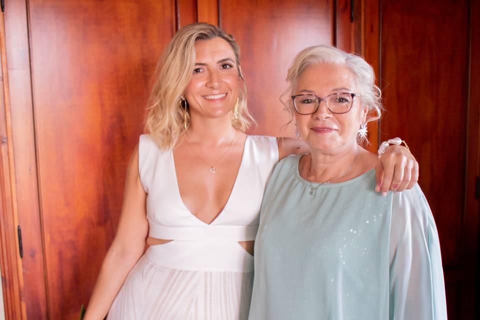 Laura y su madre