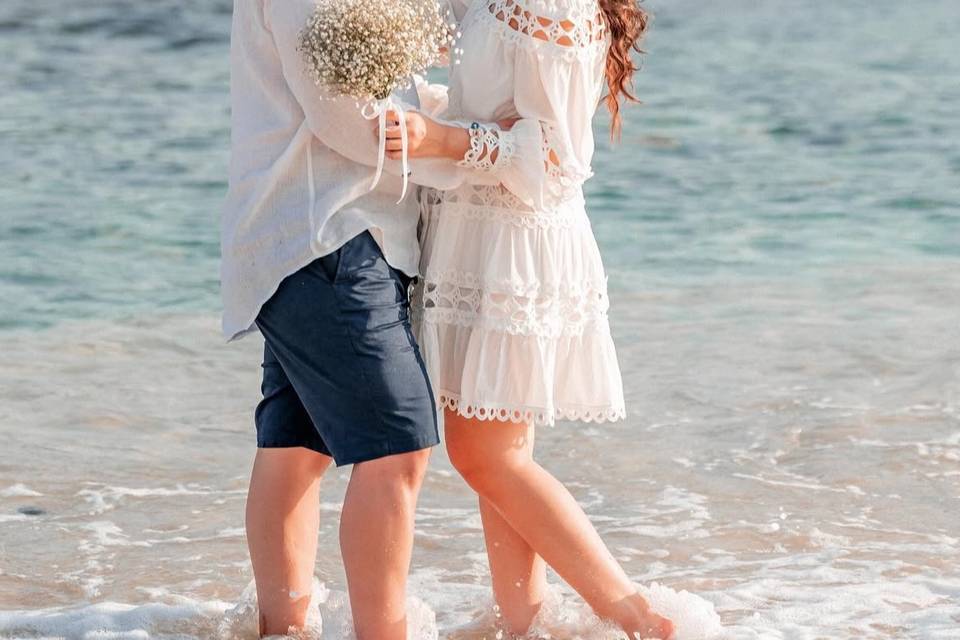 Preboda junto al mar