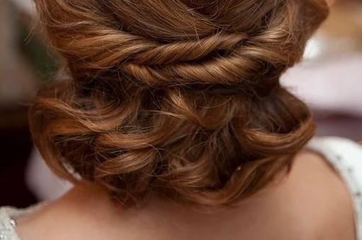 Recogido con ondas