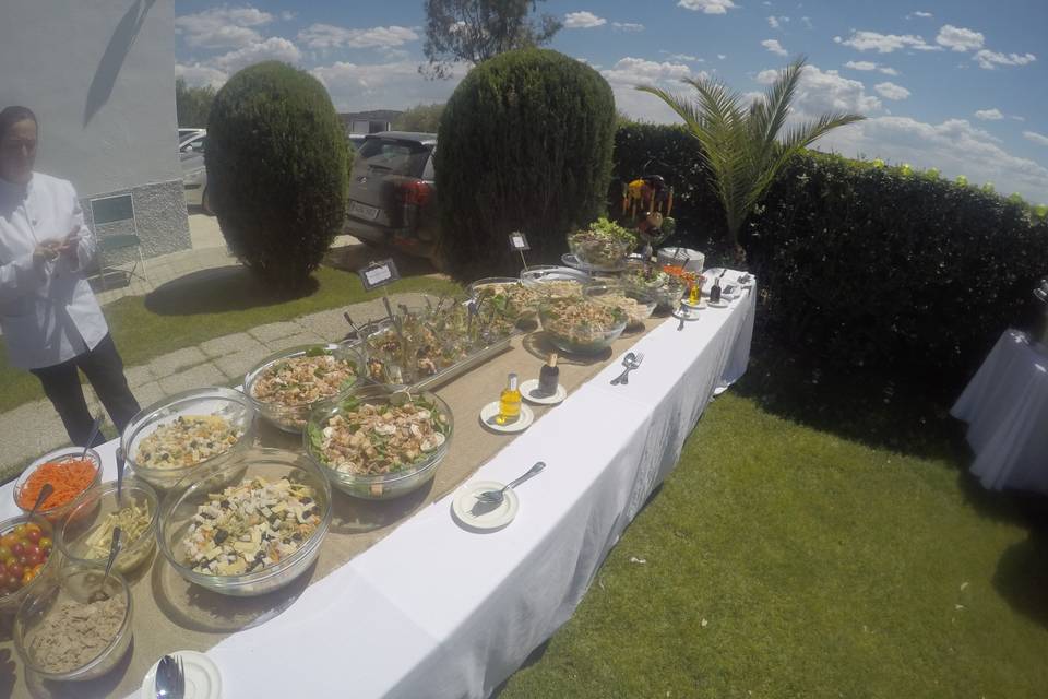 Buffet de ensaladas