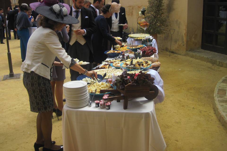 Buffet de quesos