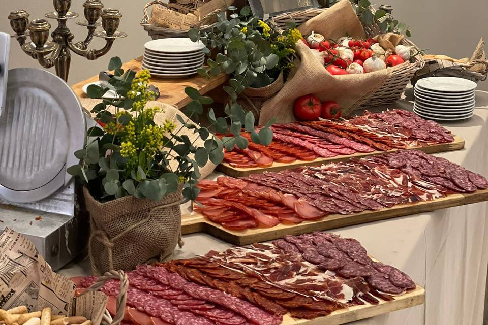 Mesa de ibéricos