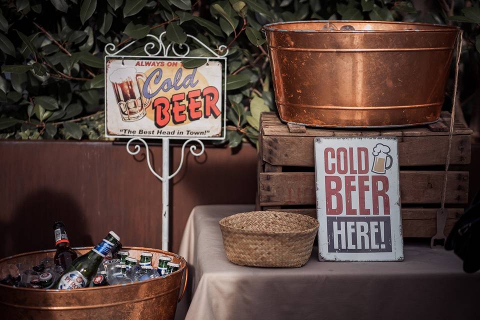 Corner de cervezas