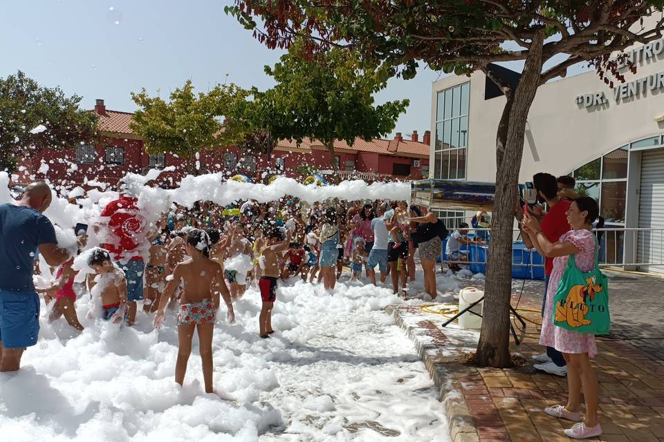 Fiestas de la espuma