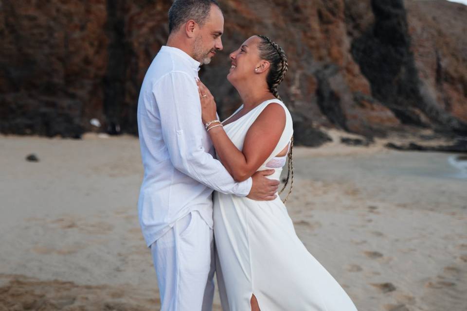 Post boda playa