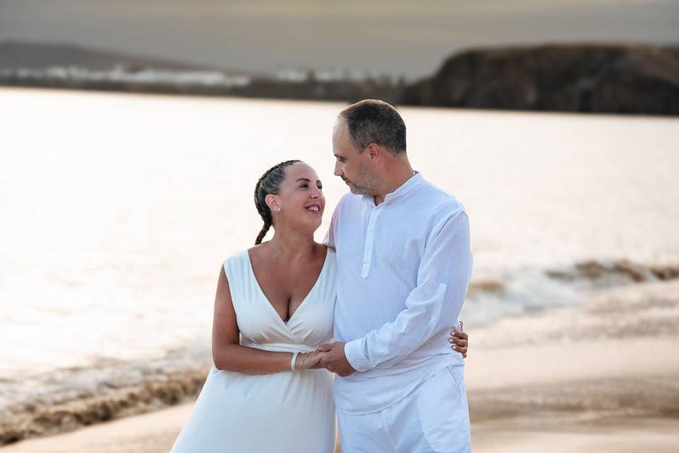 Post boda playa
