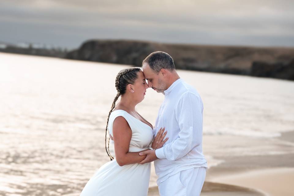 Post boda playa