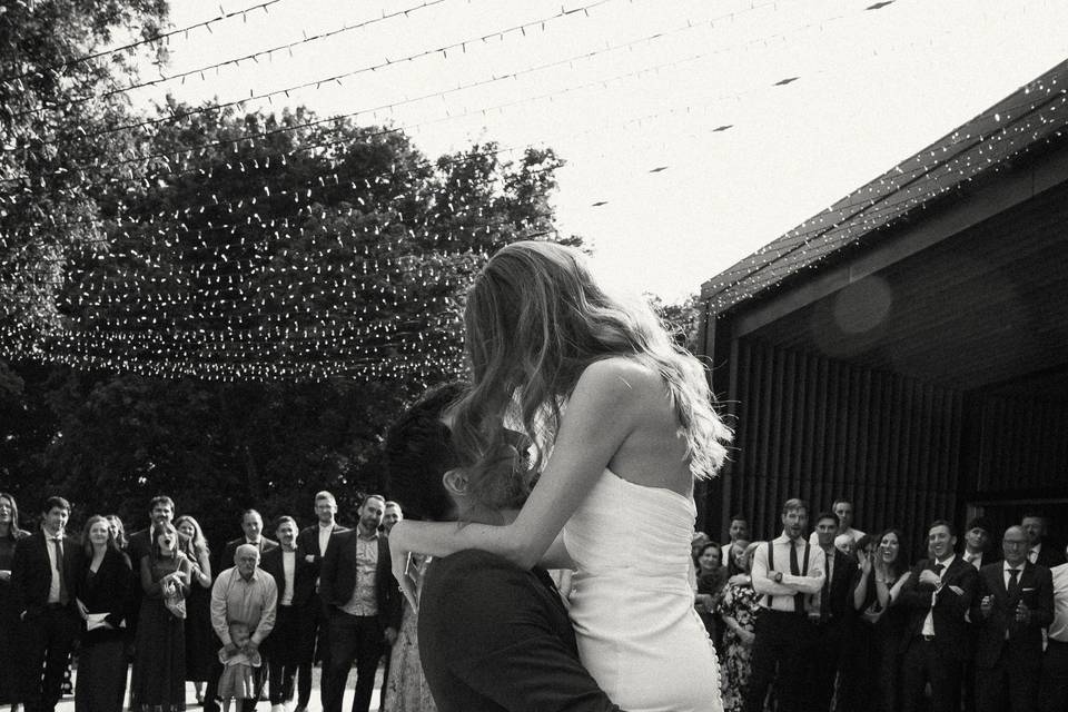 El baile de novios