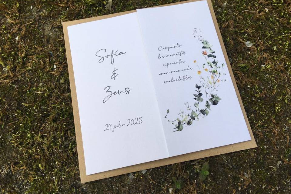 Invitación personalizada