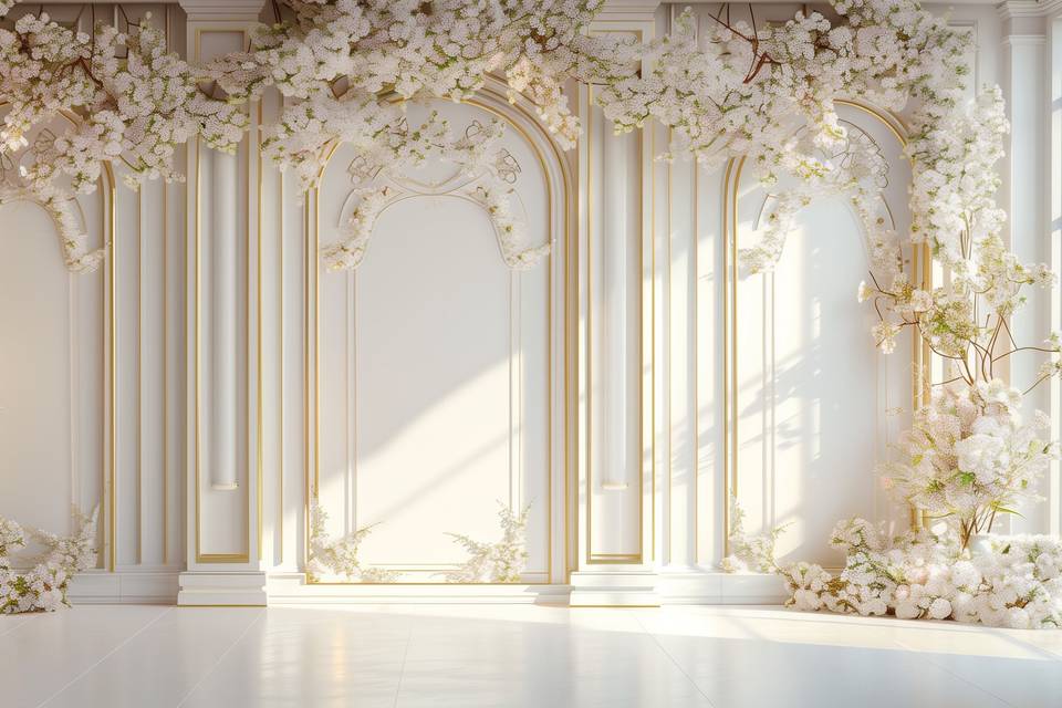 Decor para sala de ceremonia