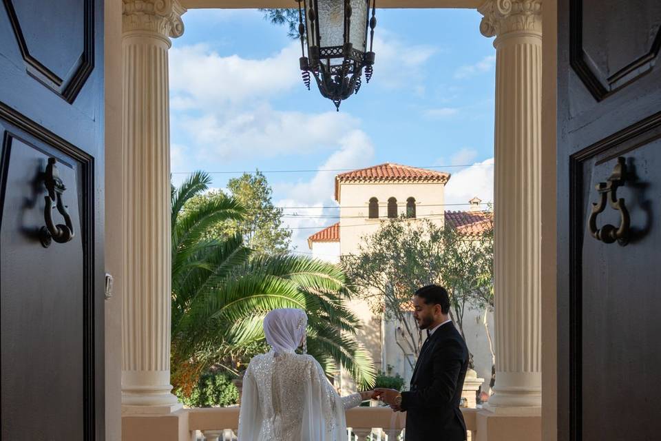 Sesión de fotos de novios