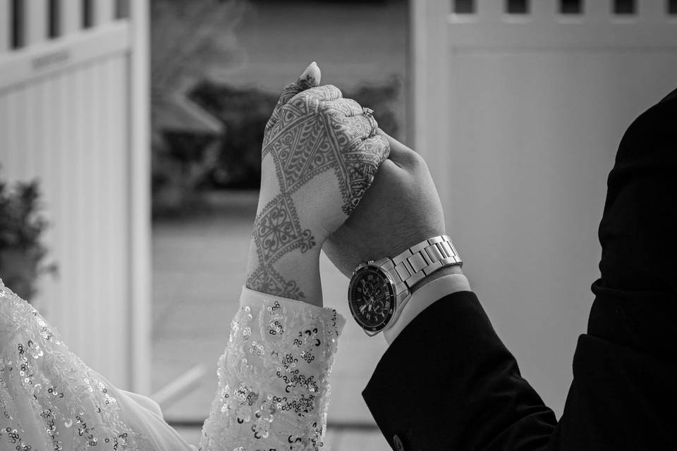 Sesión de fotos de novios