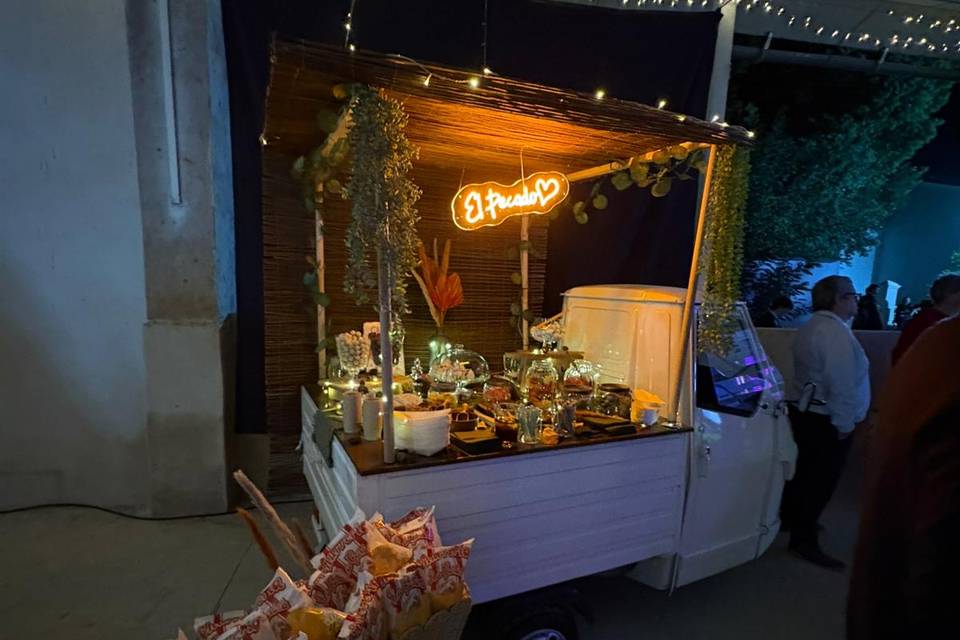 Lena Piaggio Candy bar boda