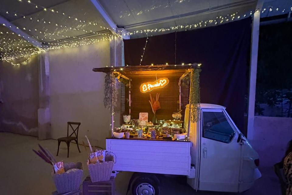 Lena Piaggio Candy bar boda