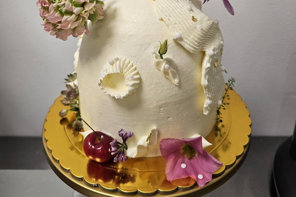Tarta domo floral