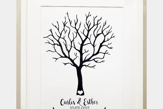 Árbol de huellas