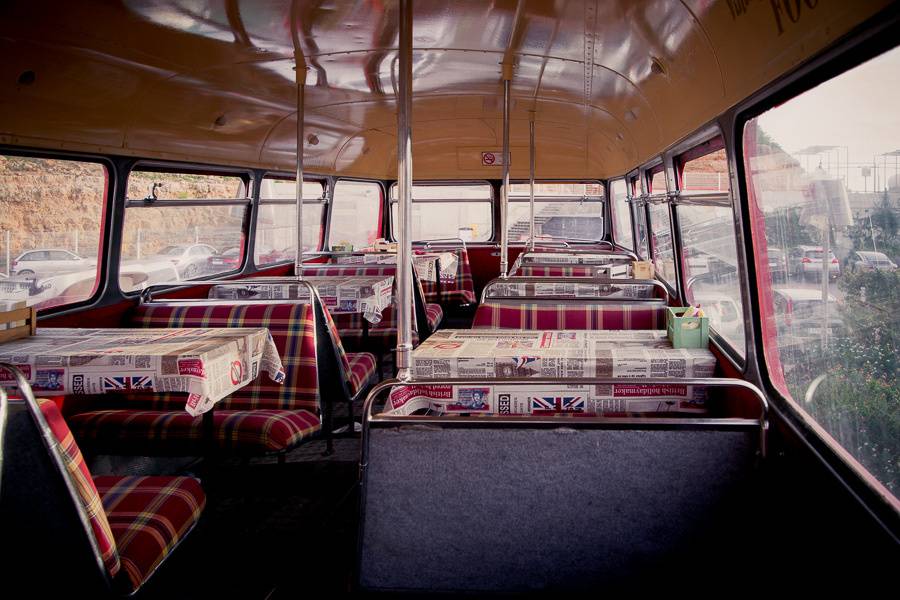 Interior autobús
