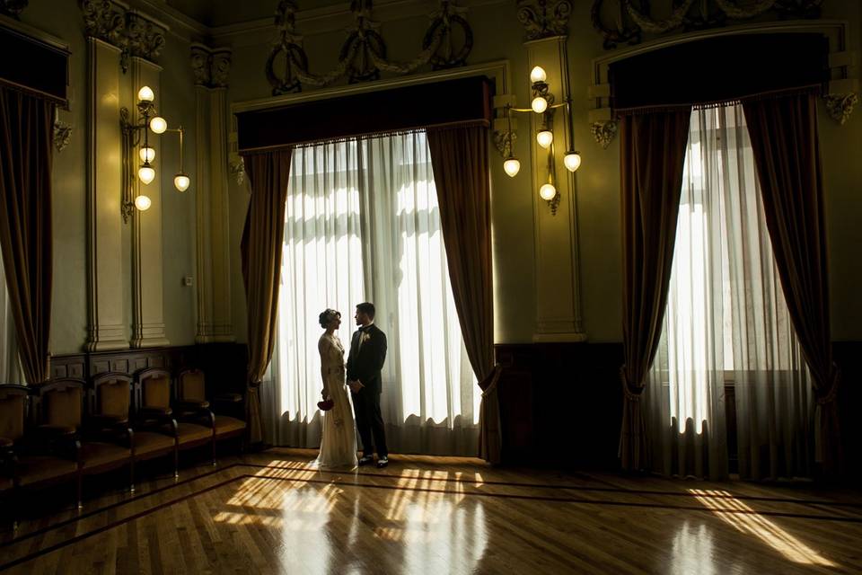 Posado de los novios