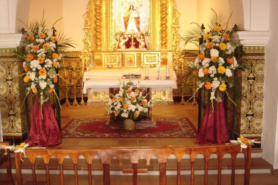 Decoración boda civil