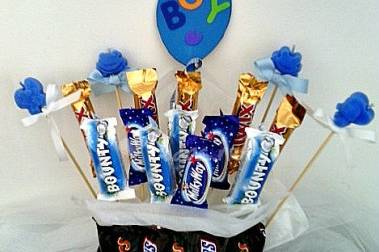 Bouquets con chocolatinas