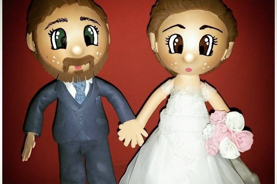 Novios para tarta