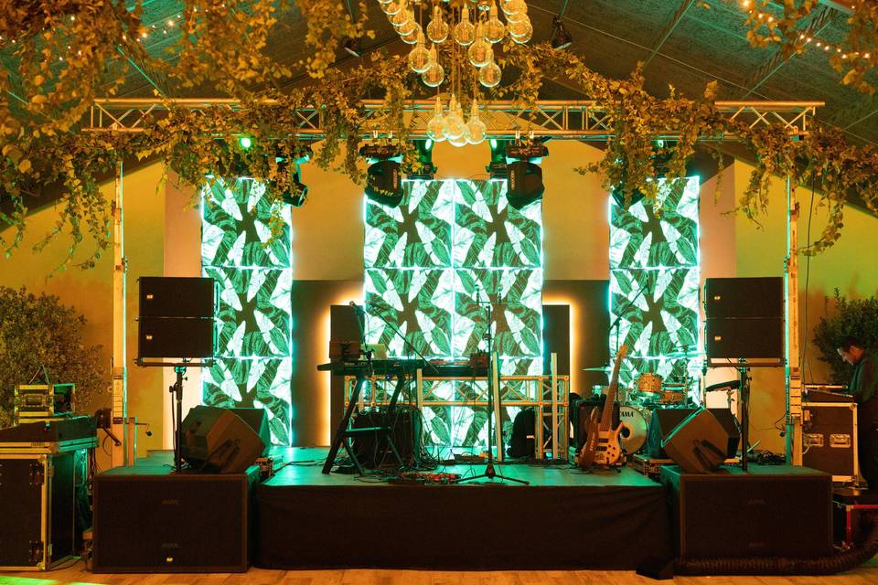 Escenario para eventos