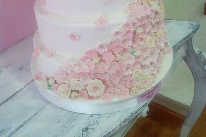 Tarta floral