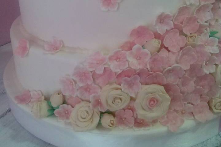 Tarta floral