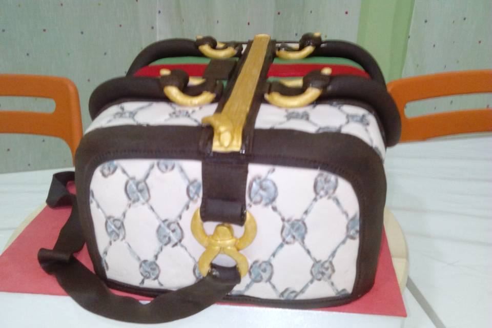 Tarta de bolso Gucci