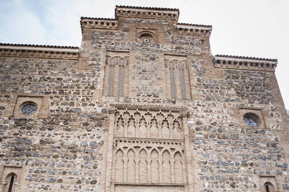 Decoración entrada iglesia