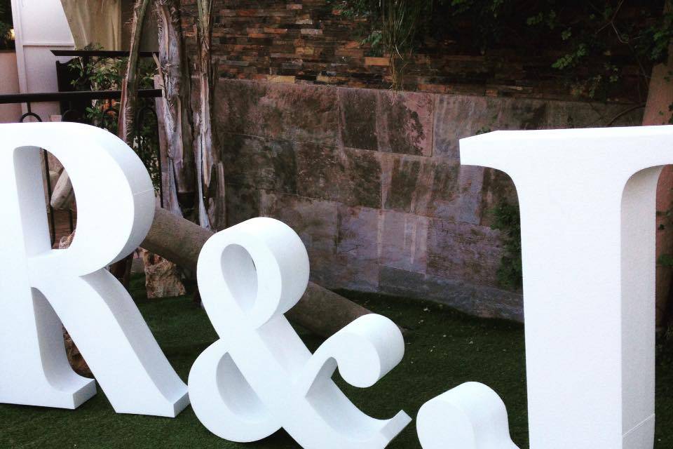 ▷ Letras Luminosas para Boda