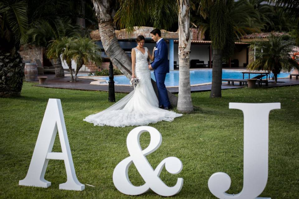 Letras y bodas - Letras decorativas