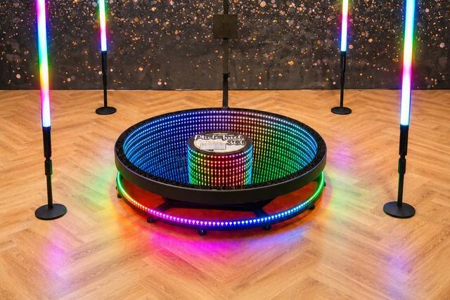 Plataforma 360 y barras led