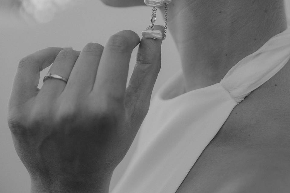 Pendientes novia