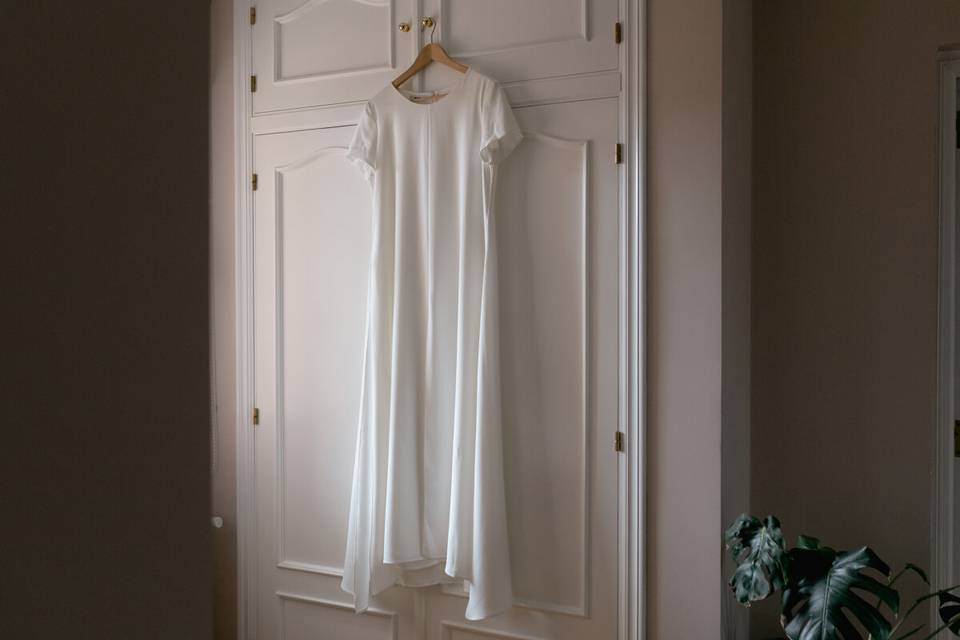 El vestido de novia