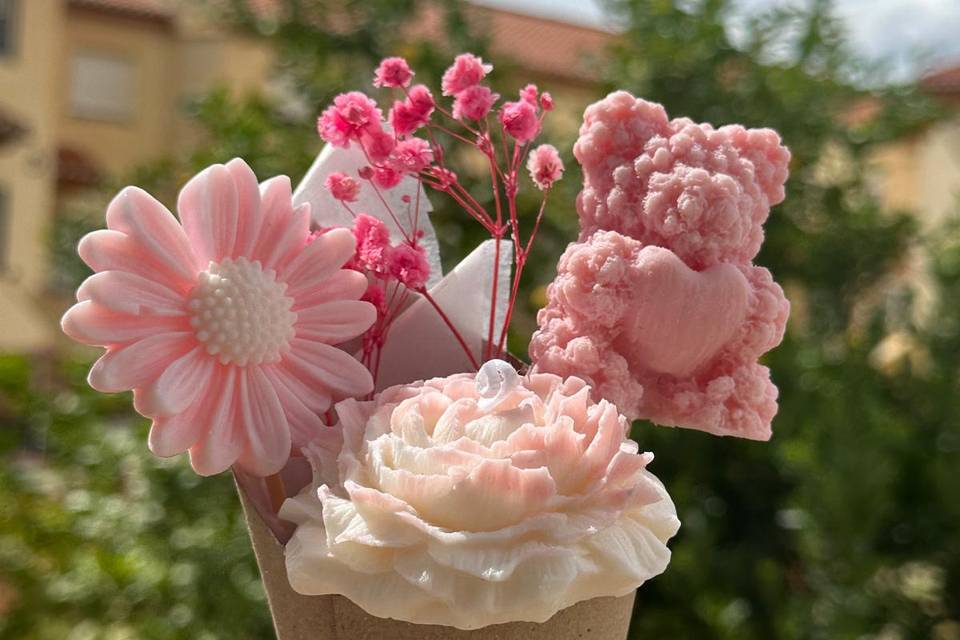 Combinación floral