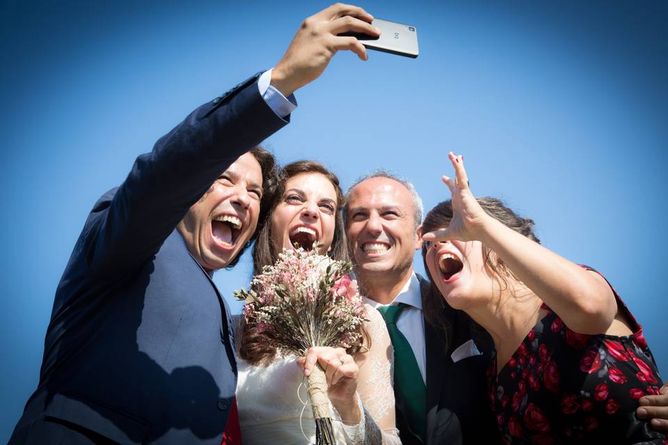 Selfie de familia