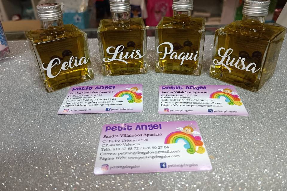 Aceite personalizado