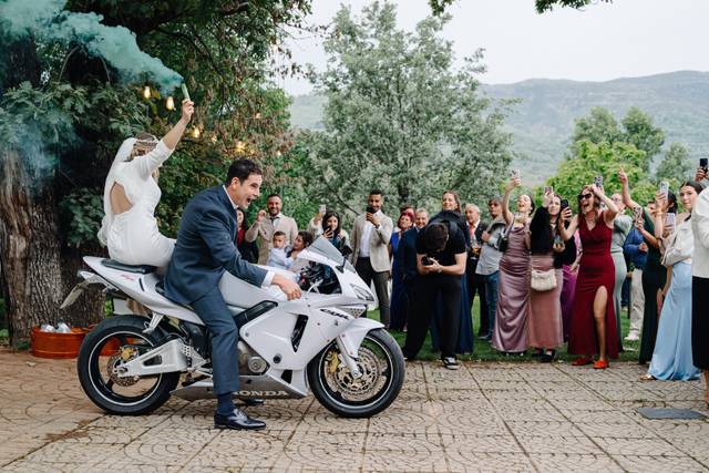 Entrada de los novios