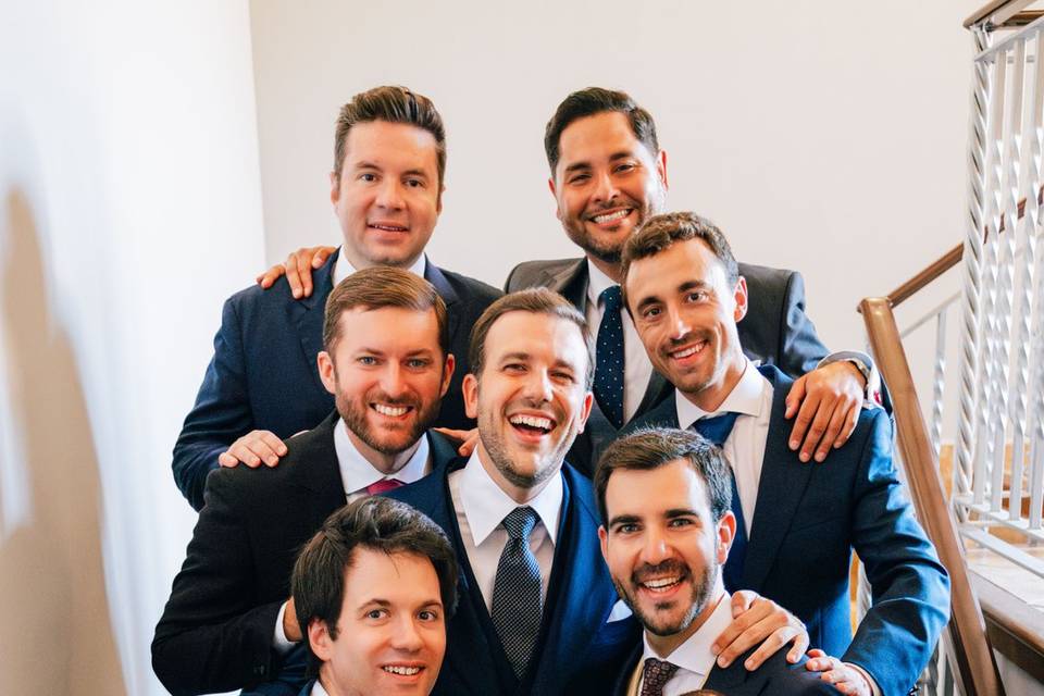 Amigos del novio