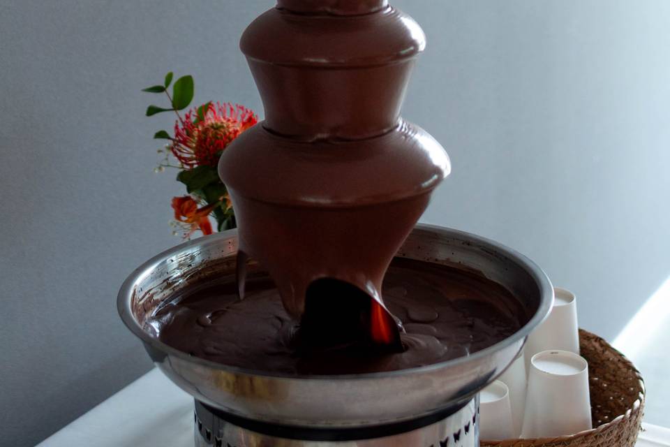 Fuente de chocolate