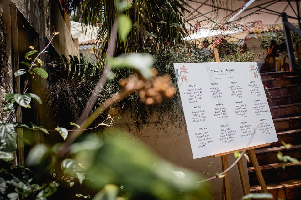 Seating plan