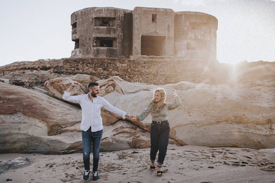 Preboda en la playa