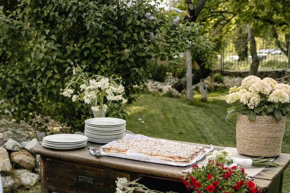Mesa corte tarta