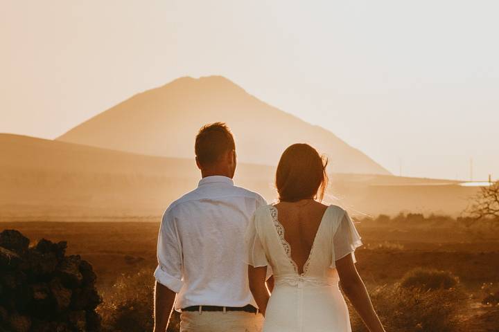 Boda en el desierto