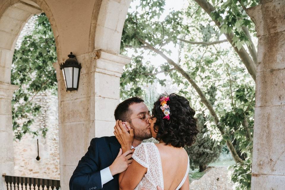 First look de los novios