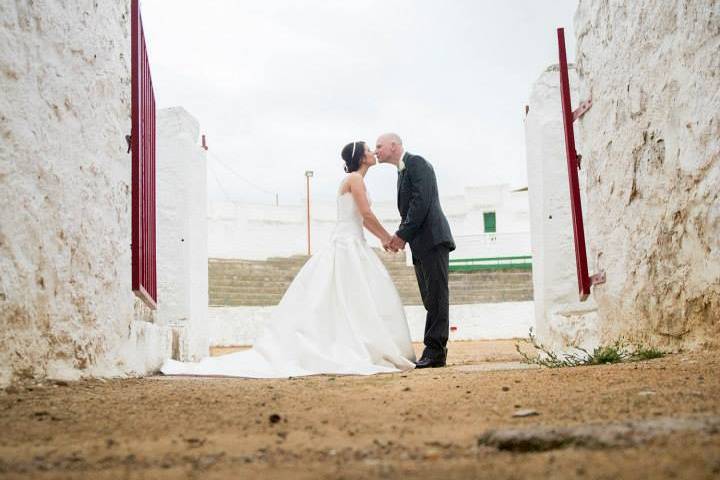 Postboda en la ciudad